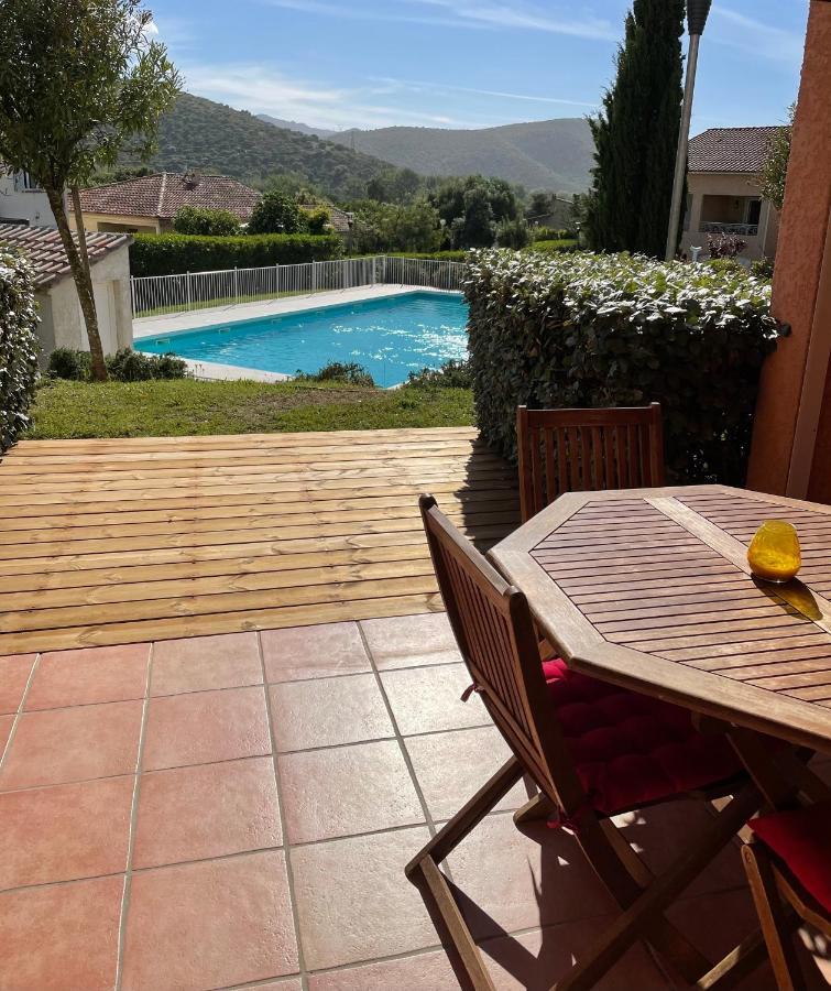 T2 Pour 4 Pers, Charmante Residence Avec Piscine Oletta Kültér fotó